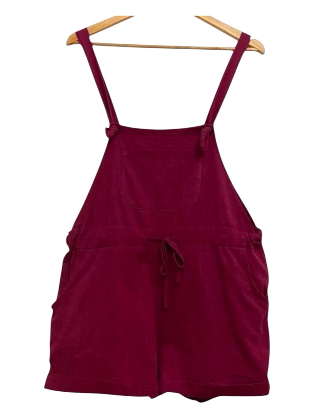 Zanzea 100% Cotton romper Burgundy Overalls Boho Fall Casual Festival Medium